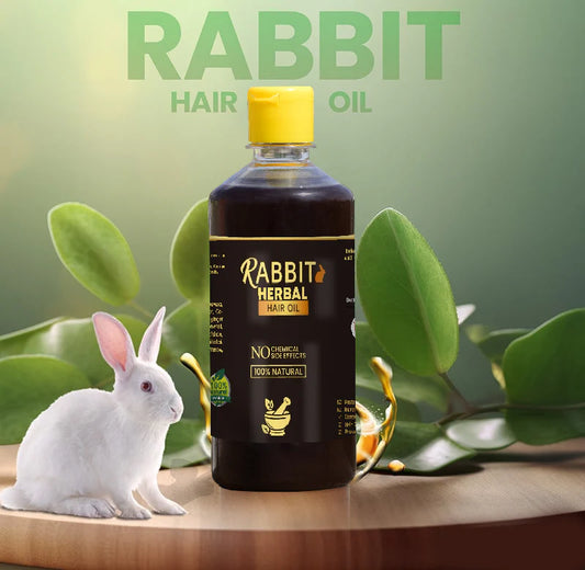 Rabbit Herbal Hair Oil – 100% Stronger, Healthier Growth