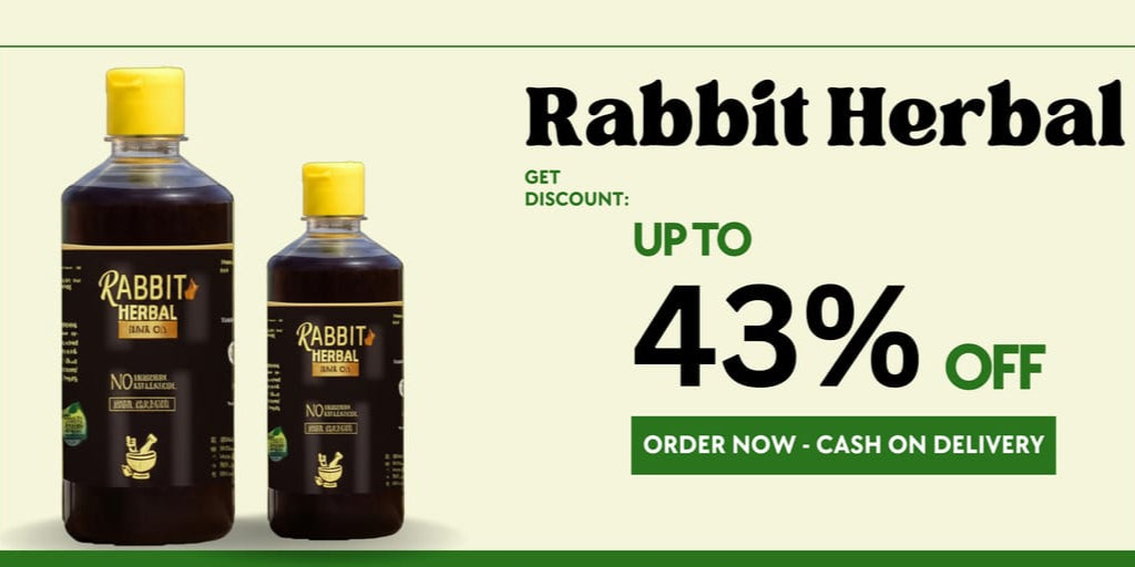 Rabbit Herbal Hair Oil – 100% Stronger, Healthier Growth